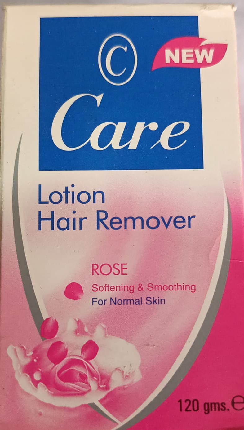 Care Hair Remover lotion jar