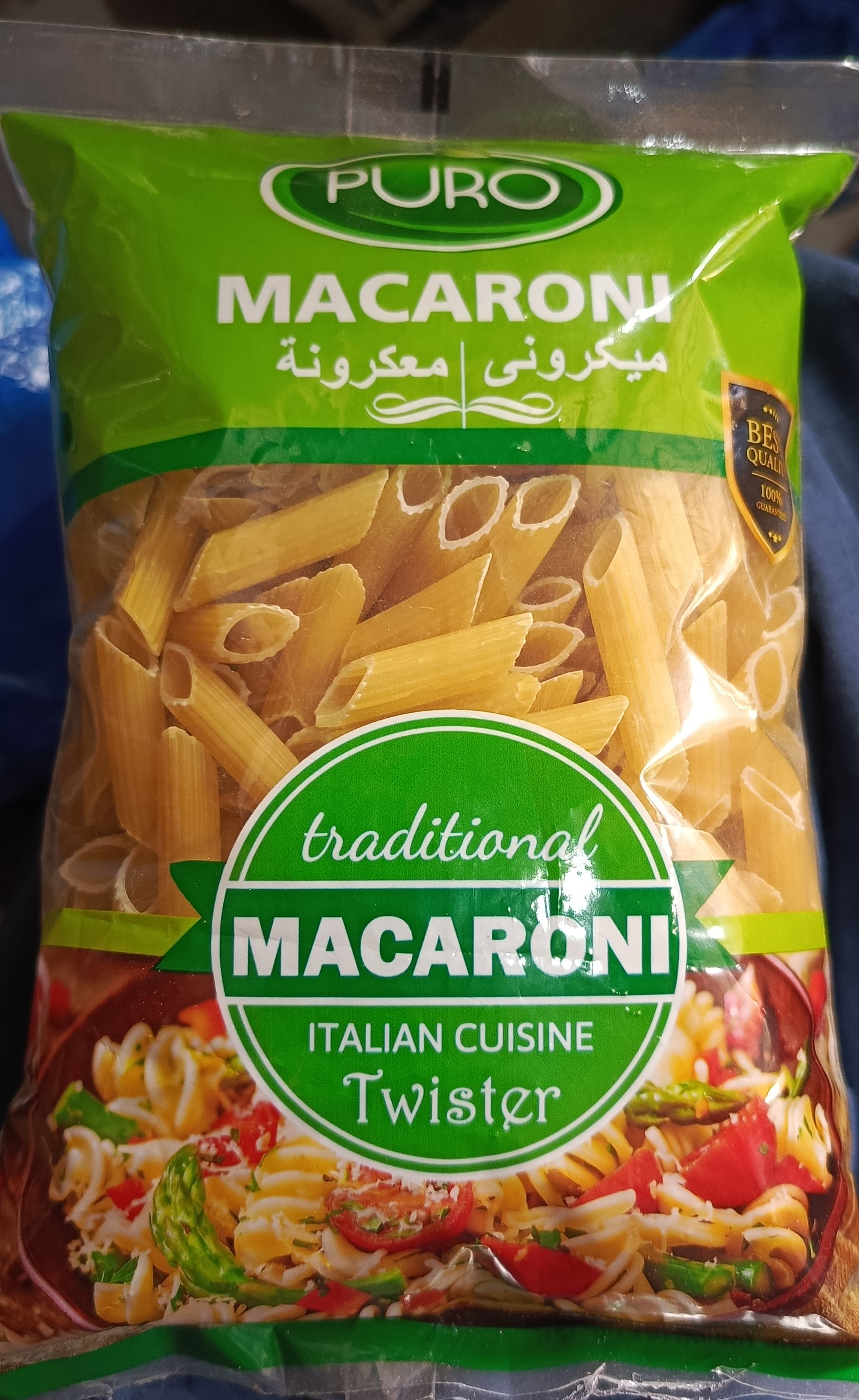 Macroni salanty shape